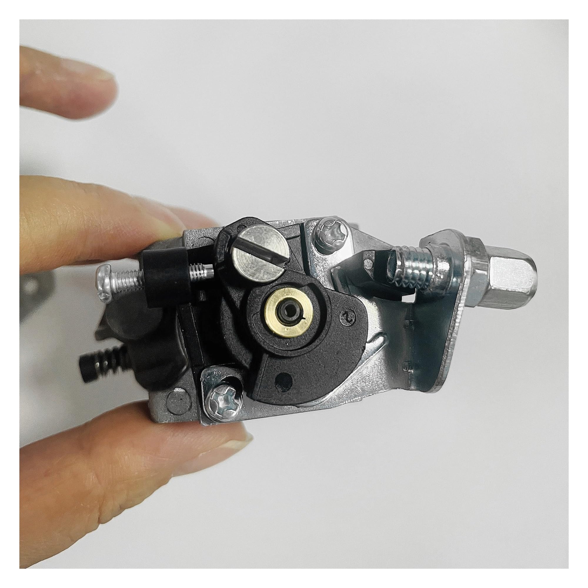 Accesorios de carburador de 15mm, carburador de Motor desbrozadora Apto for 40-5 44-5 43cc 52cc de 2 Tiempos, 1-2 uds.(2PCS)