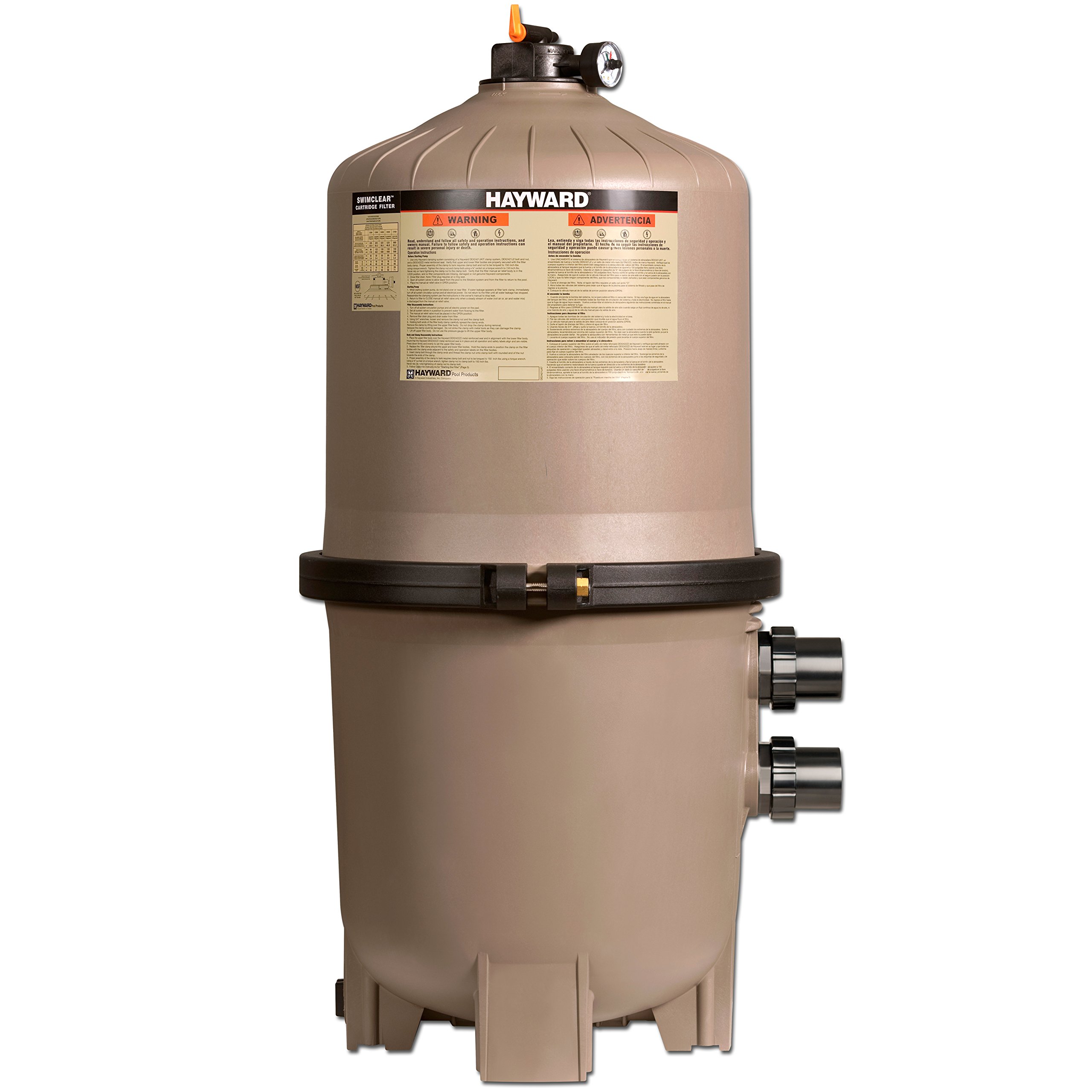 Hayward C5030 SwimClear 525-Square-Foot Large-Capacity Cartridge Pool Filter