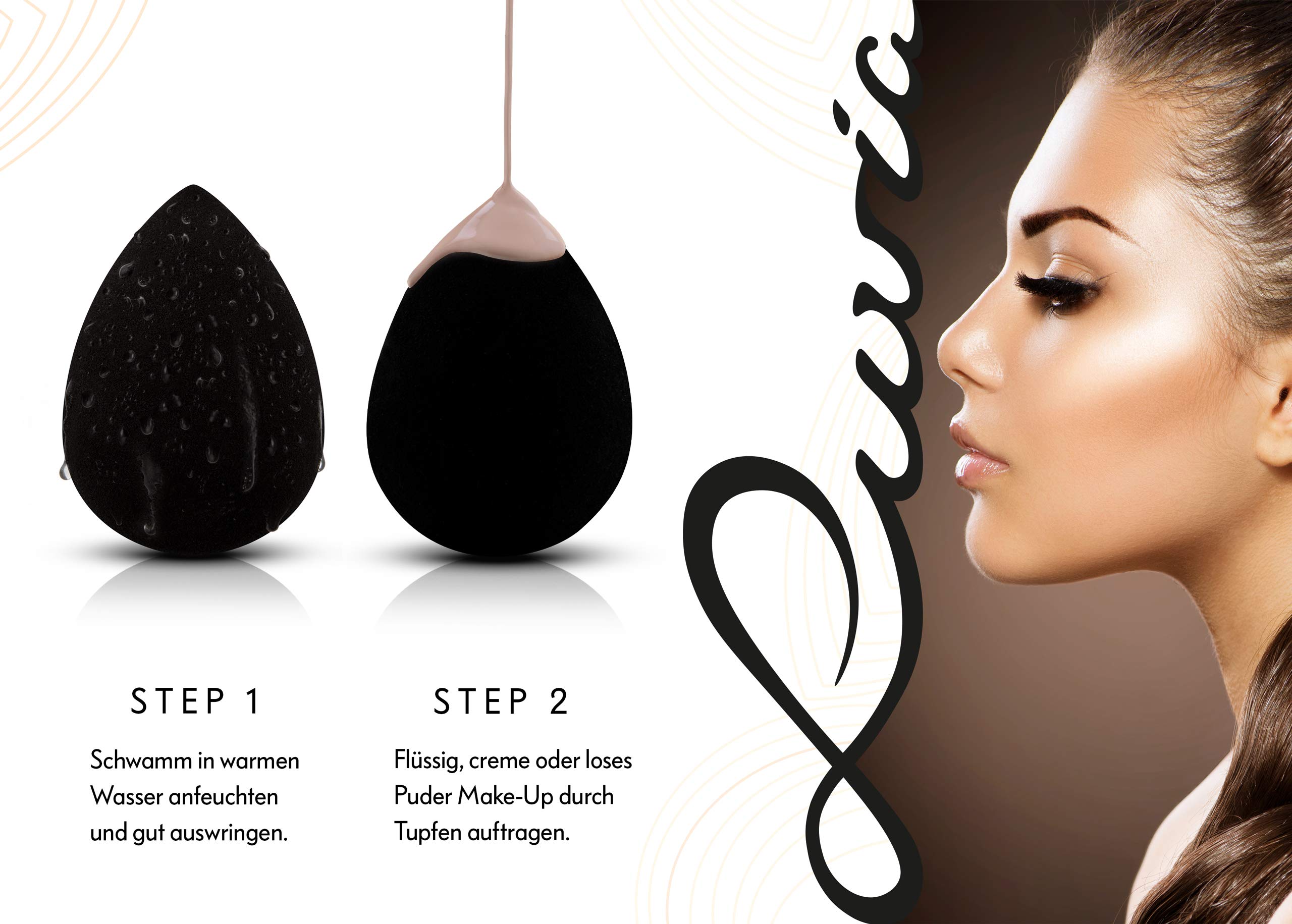 Make-up Blender Schwamm Set Extra weich & langlebig Beauty Schwmme zum Verblenden von Foundation, Concealer & Puder Kosmetik-Applikator in Schwarz Luvia : Amazon.de: Kosmetik Make-up Blender Schwamm Set Extra weich & langlebig Beauty Schwmme zum Verblenden von Foundation, Concealer & Puder Kosmetik-Applikator in Schwarz Luvia : Amazon.de: Kosmetik