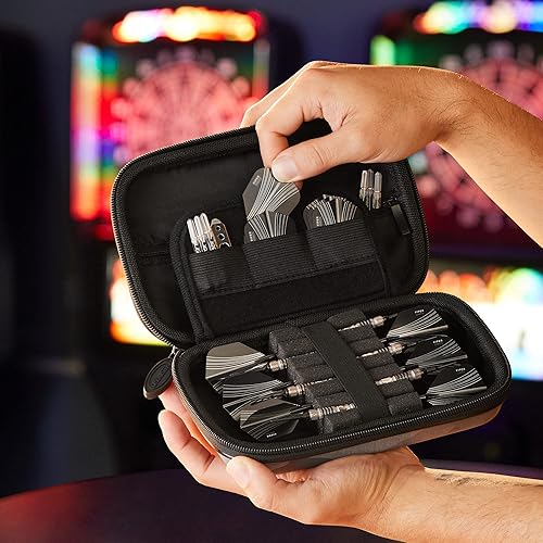 Miniatura 6 de by GLD Products Sentinel 6 - Estuche para dardos con capacidad para accesorios adicionales, puntas, ejes y vuelos, compatible con dardos de acero y