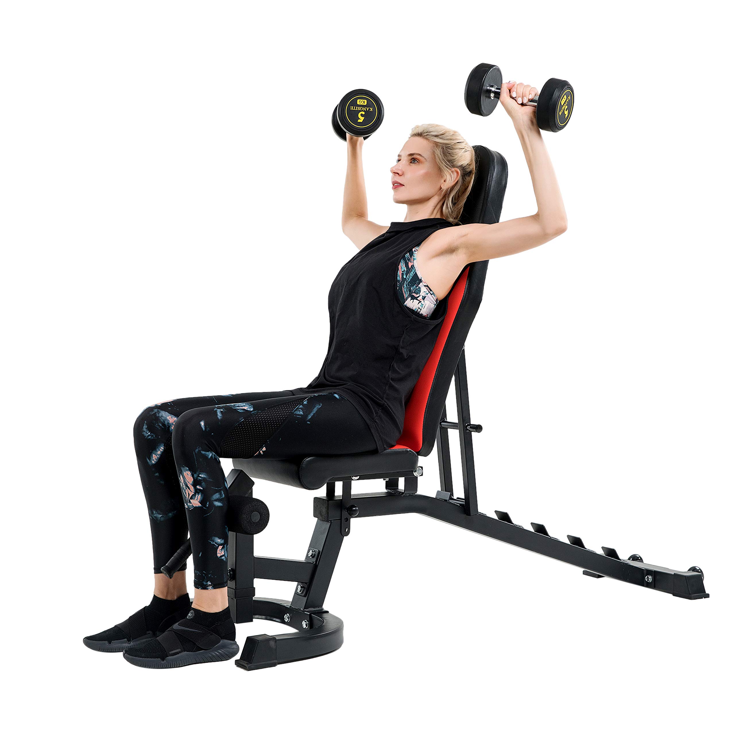 vanswe adjustable weight bench