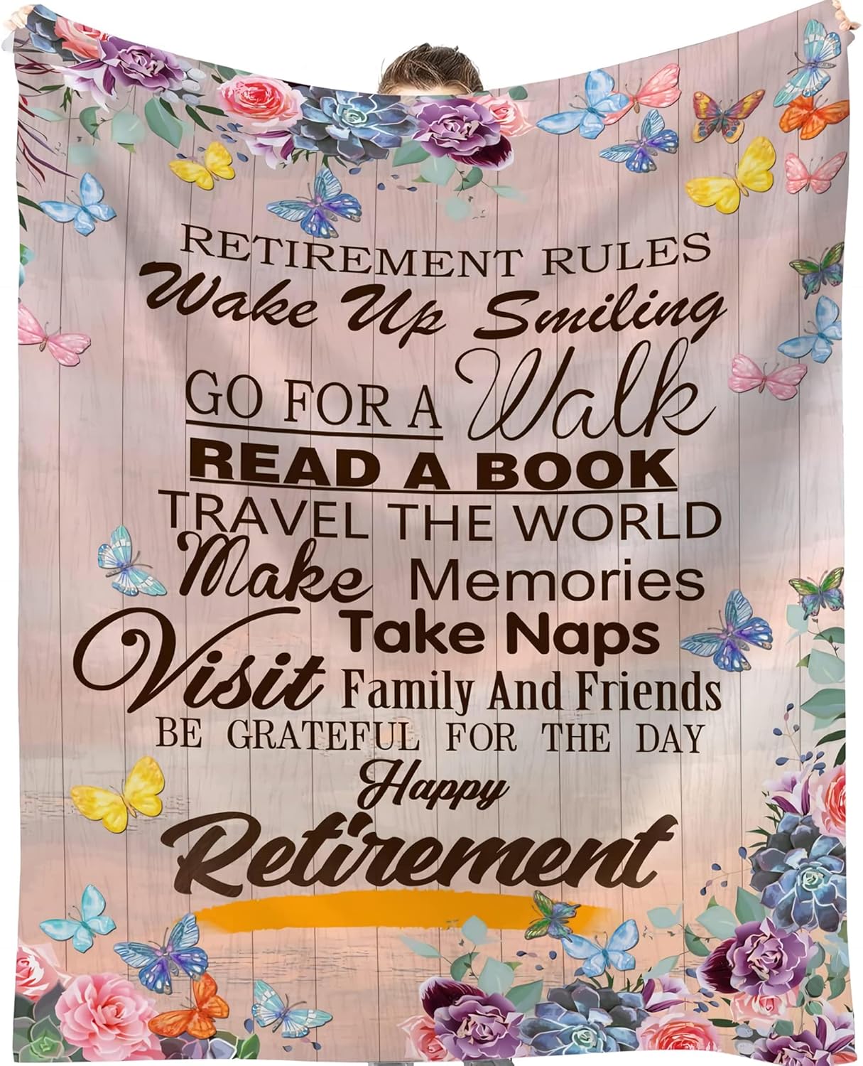 Retirement Gifts for Women 2023, Retirement Gifts, Retirement Blanket