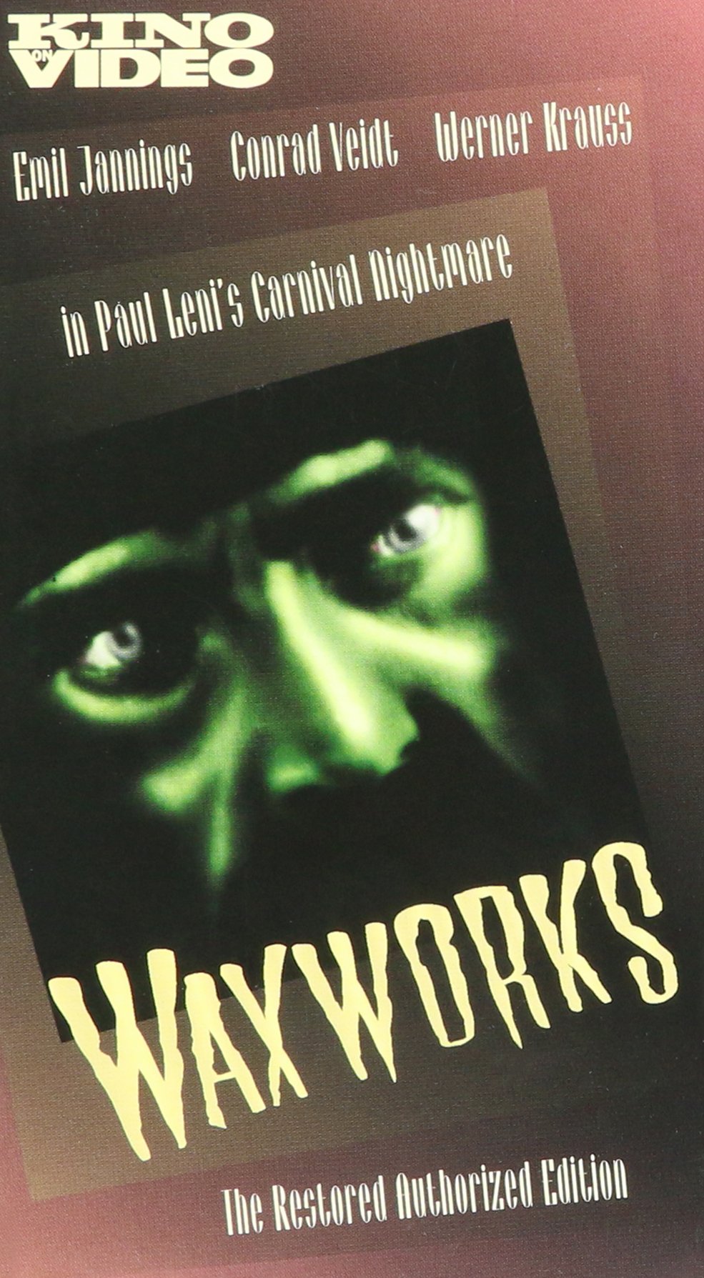 Waxworks [VHS] [Import]