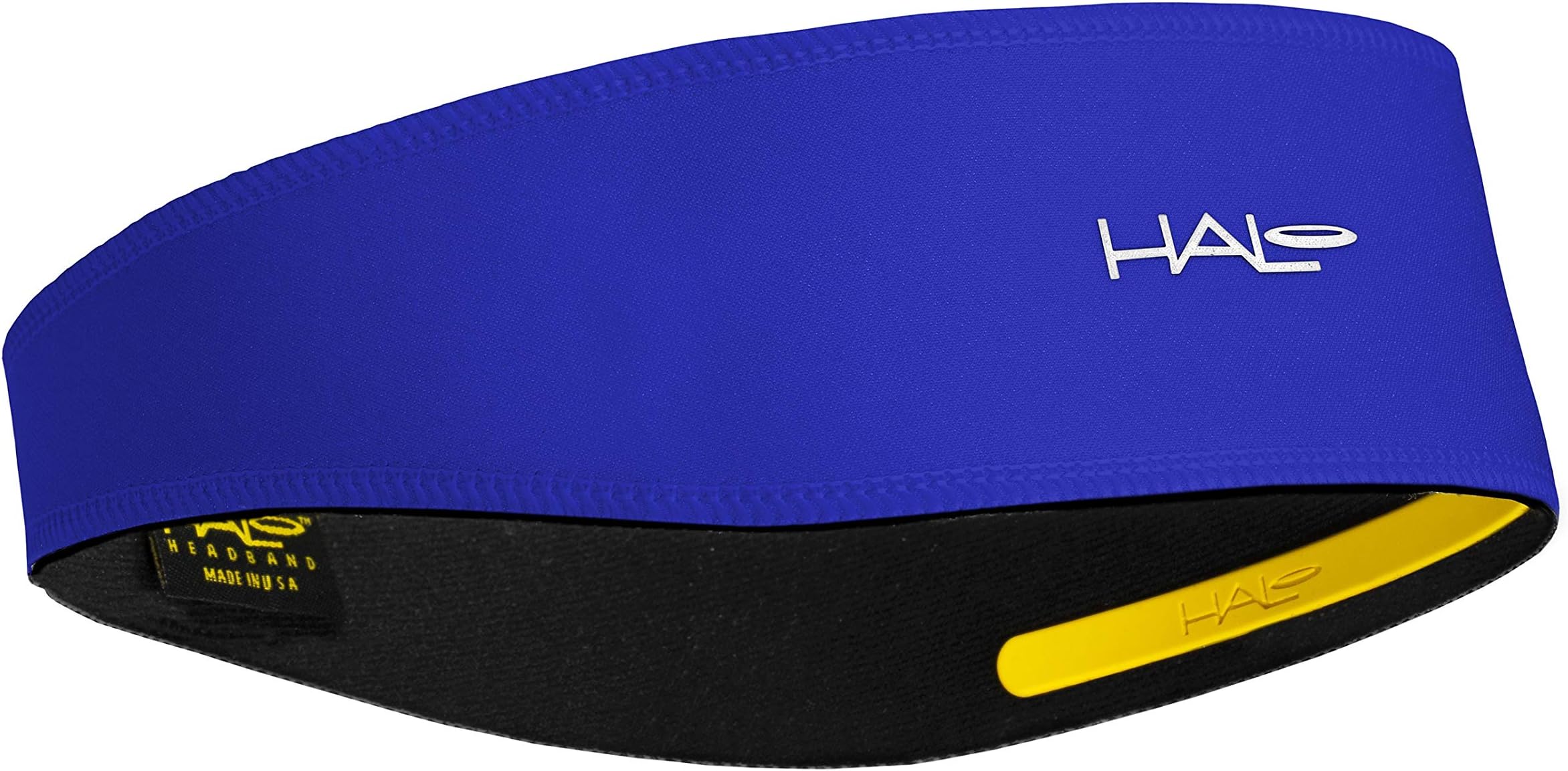 Halo II, 2 inch Wide Sweatband Pullover Running Headband for Men and Women, No Slip with Moisture Wicking Dryline Fabric and Sweat Channeling Technology