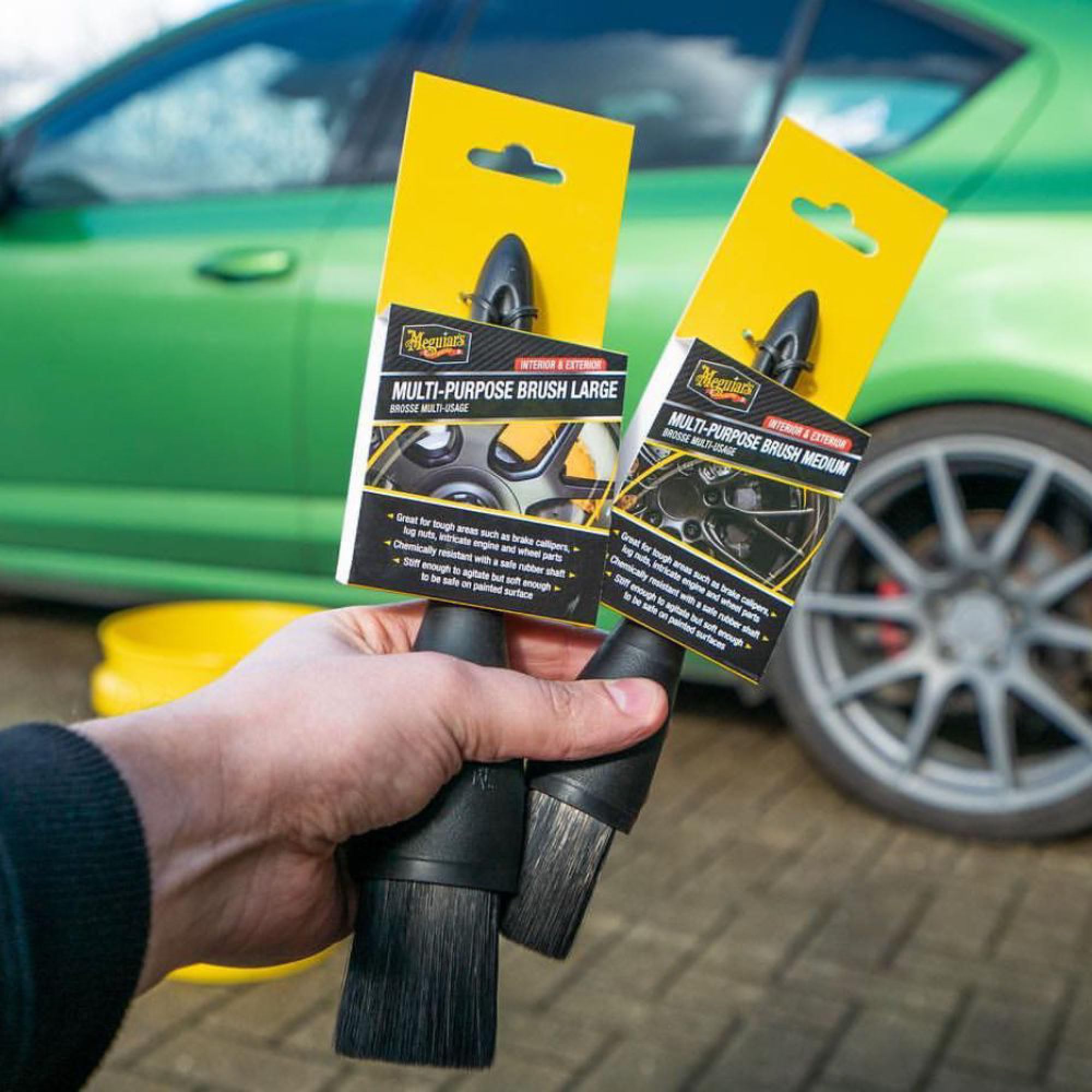 Meguiar's X210600EU wielofunkcyjna szczotka do pielęgnacji samochodu