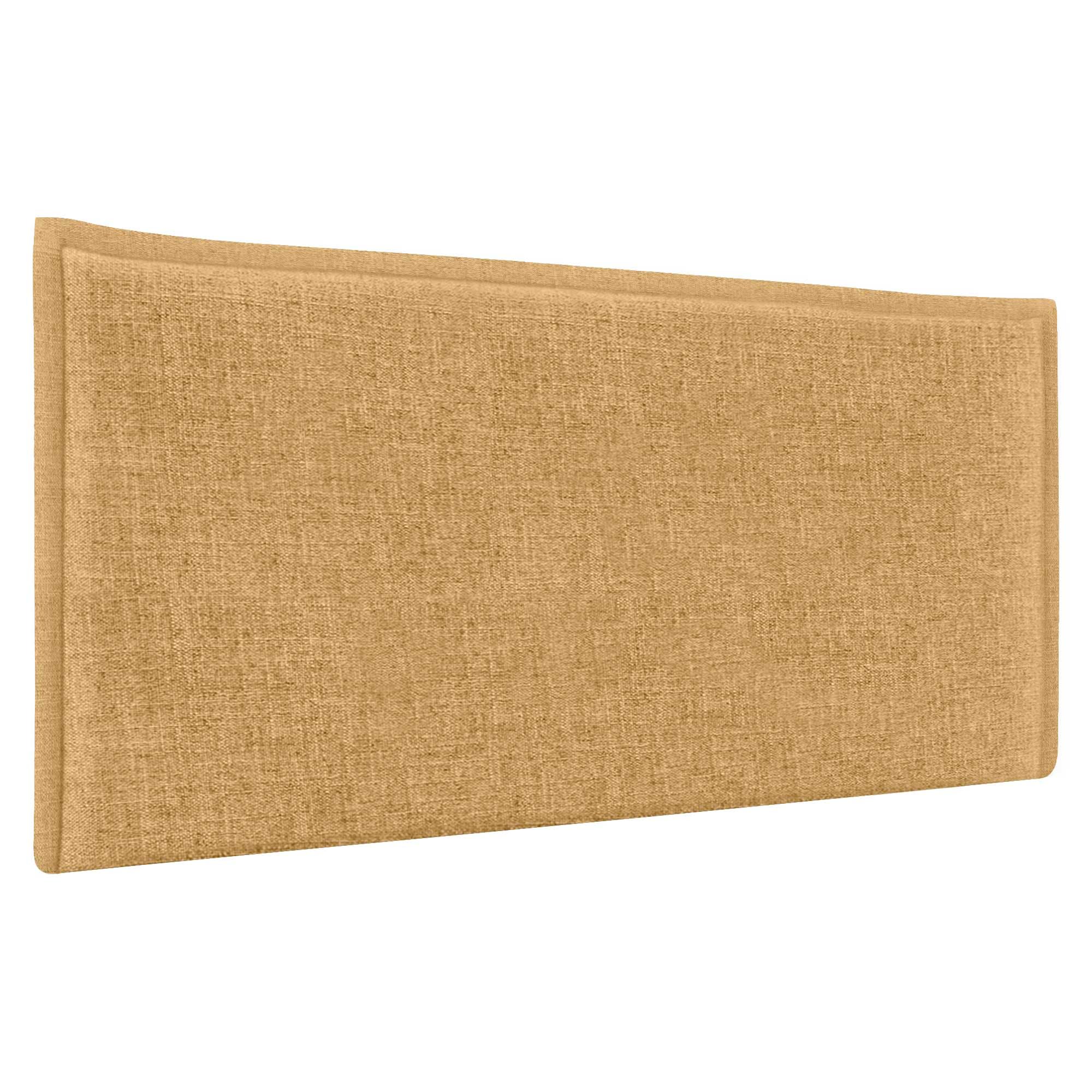 DHOME Solid Natural Linen Headboard with Trim Upholstered Headboard Bed Bedroom Modern Top Trending (Natural Linen, 160 x 105 cm with Legs (Beds 150/160)) — view 58