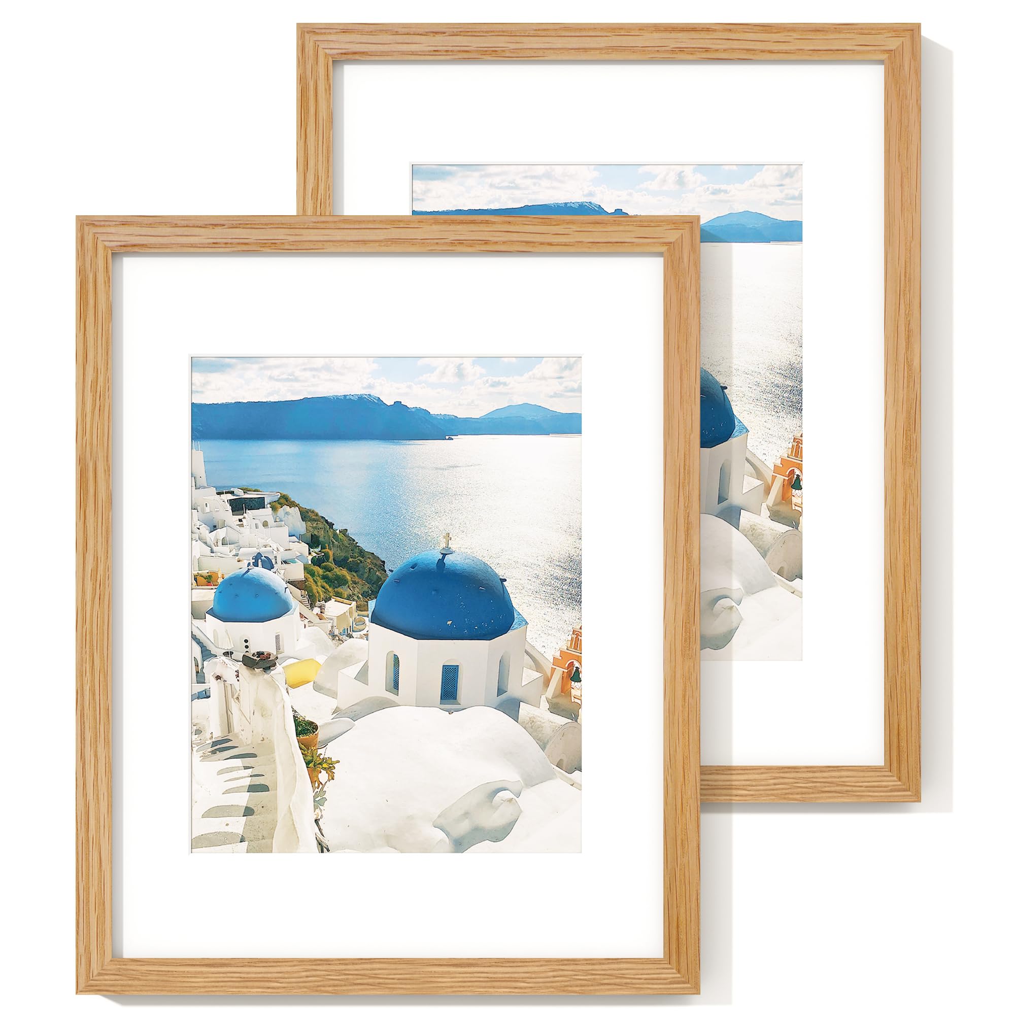 【mihoさま専用】Magnetic Photo Frame スクエア（OAK） Amazon.com - Axeman 11x14 Picture Frame with Mat for 8x10, Solid