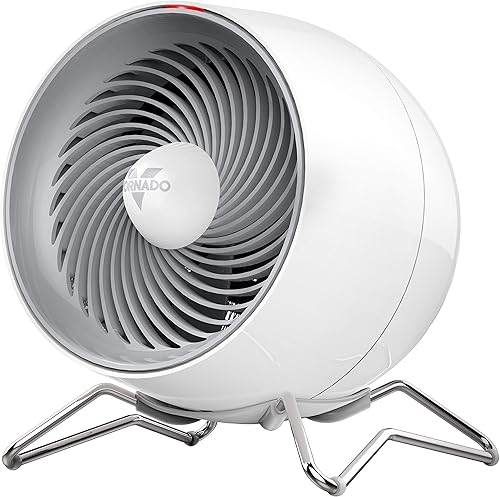 Vornado Pivot Heat - Calentador eléctrico con 20 grados de inclinación, termostato ajustable, características de seguridad avanzadas, para el hogar
