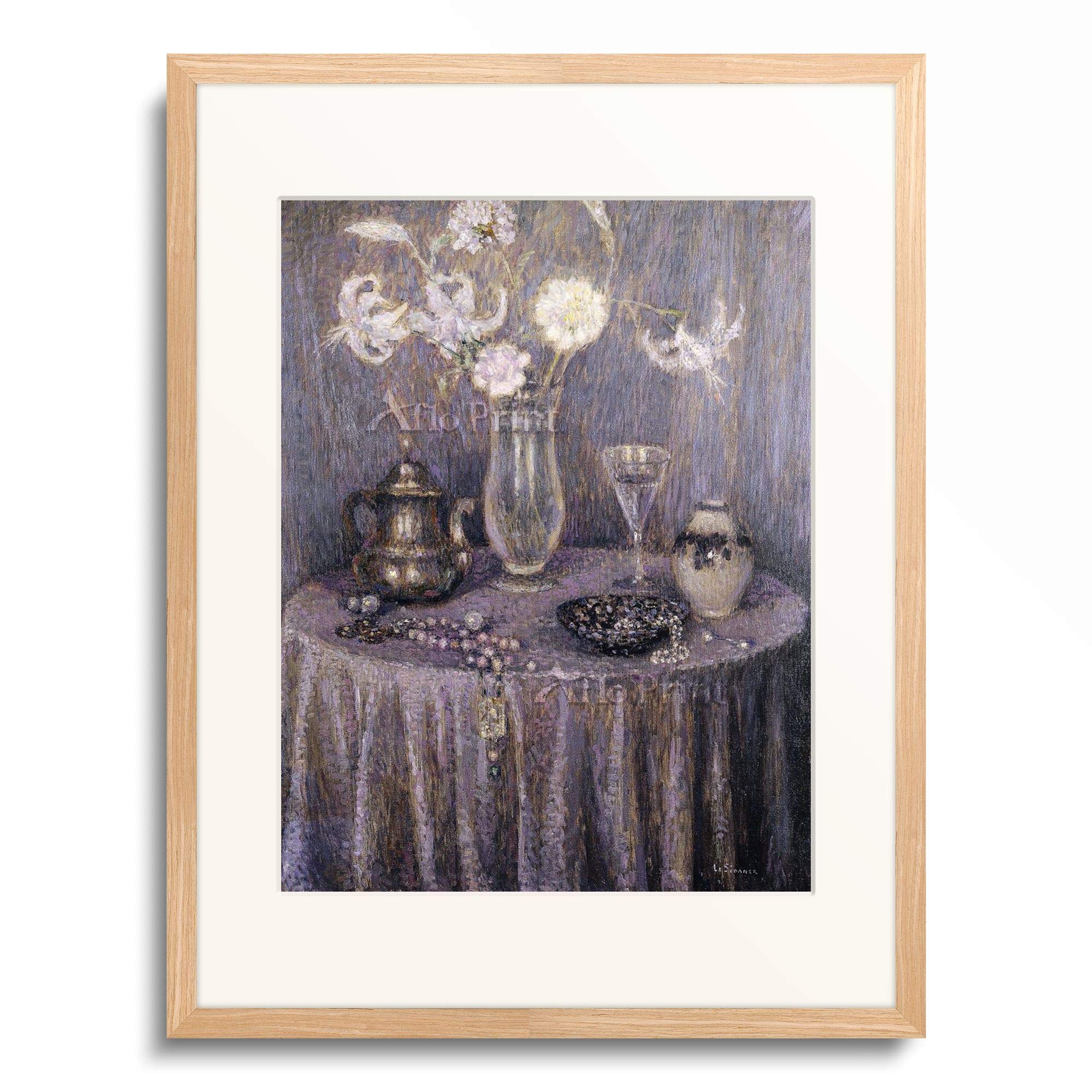 Amazon｜アンリ・ル・シダネル Henri Le Sidaner 「The Table