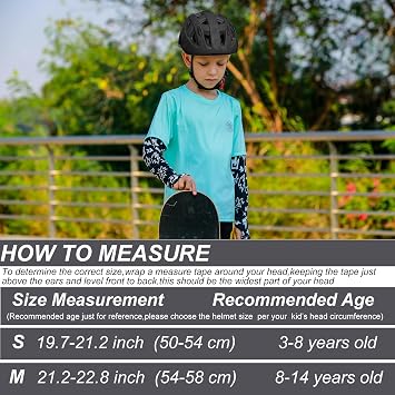 Kids Bike Helmet,2 Sizes for Youth Child Girls & Boys