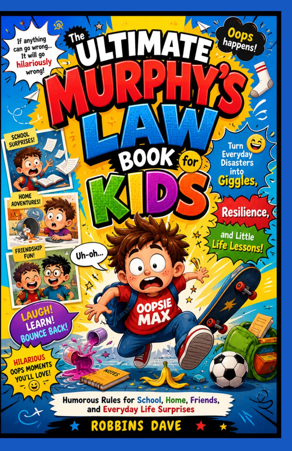 The Ultimate Murphy’s Law Book for Kids: Humorous Rules for School, Home, Friends, and Everyday Life Surprises