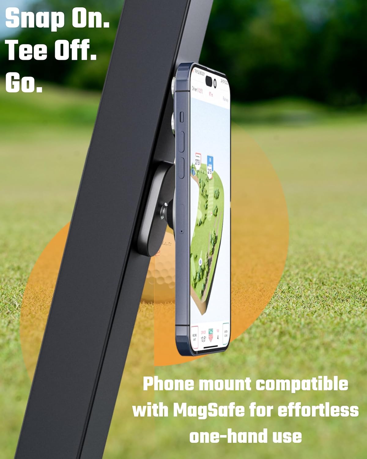 Magnetic Phone Mounts Bundle – Gym MagSafe Mount & Golf Cart Magnetic Holder