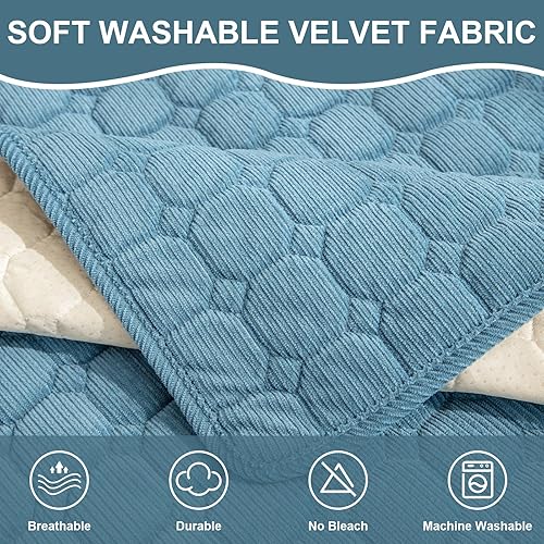 Vista 48 de Fundas para sofá, fundas universales mágicas para sofá, fundas elásticas para sofá en forma de L para sofá seccional, funda para sofá de 3 cojines