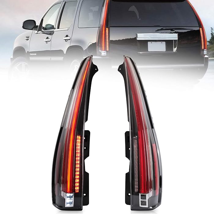 Buy VLAND Tail lights Assembly Fit for 20072014 Cadillac Escalade