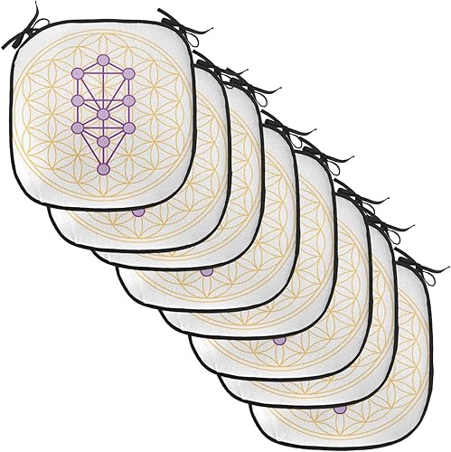 Miniatura 17 de Lunarable Cojín retro para silla, mujer con cabello, letrero de victoria con burbujas de discurso, inspirado en arte pop, acolchado de asiento para