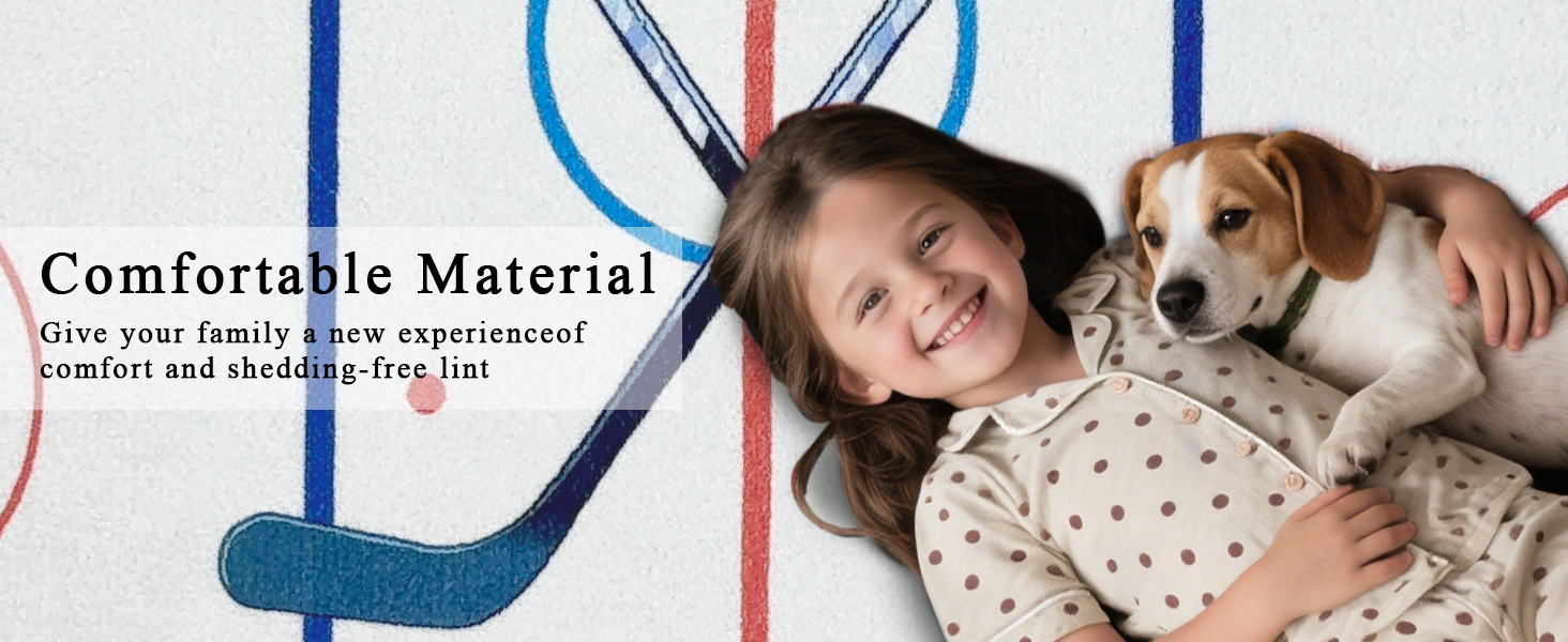 Tapete decorativo hockey 5x7 lavable antideslizante miniatura 7