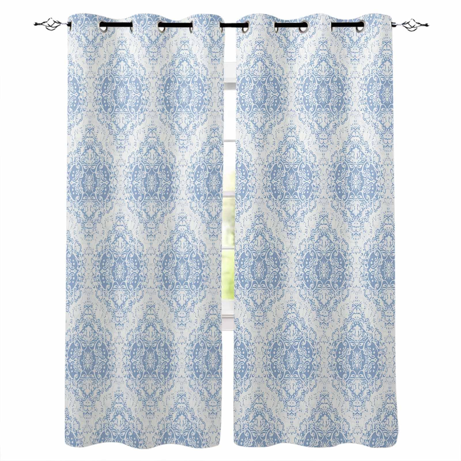 Curtains Splicing Traditional Indian Prints Pack Of 2 Blackout Curtains With Eyelets Curtains Opaque Cold And Heat Insulation H 160 X W 70 Cm Mandala - View #7