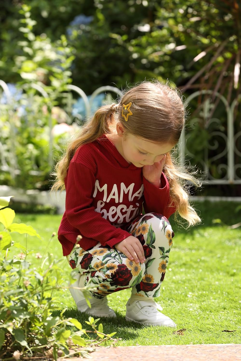 Mioglrie Toddler Baby Girl Clothes Fall Winter Sweatsuit Newborn Sweatshirt Sweat Pant Sets Outfits Infant Girls Clothing - Image 5