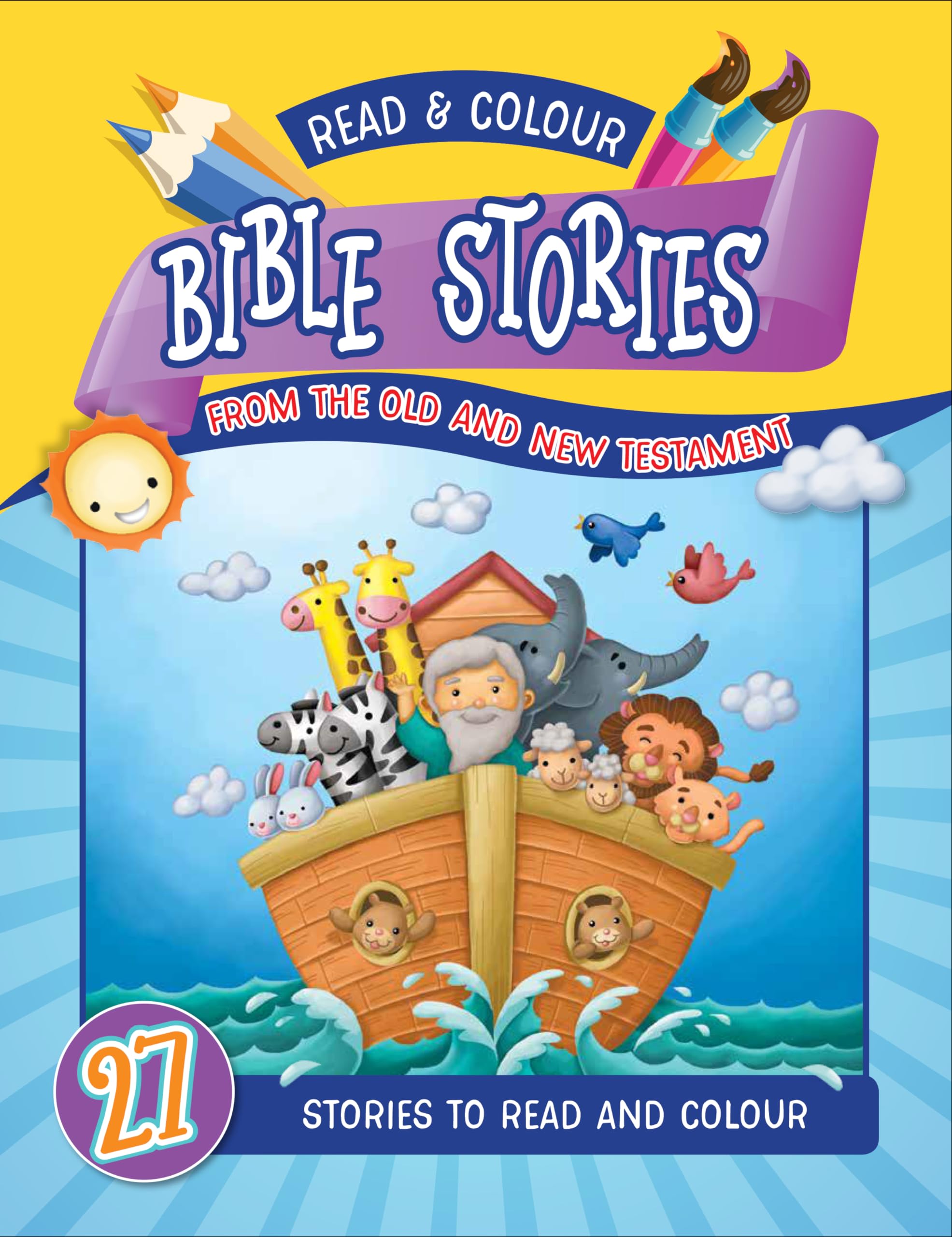 Read and Colour Bible Stories from the Old and New Testament by Authentic Media