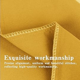 NTBAY Zippered Toddler Pillowcases Set of 2, 100% Brushed Microfiber 13x18 Pillowcases, Super Soft and Cozy Travel Kids Nursery Pillow Cases, 13x18 Inches, Ginger Yellow