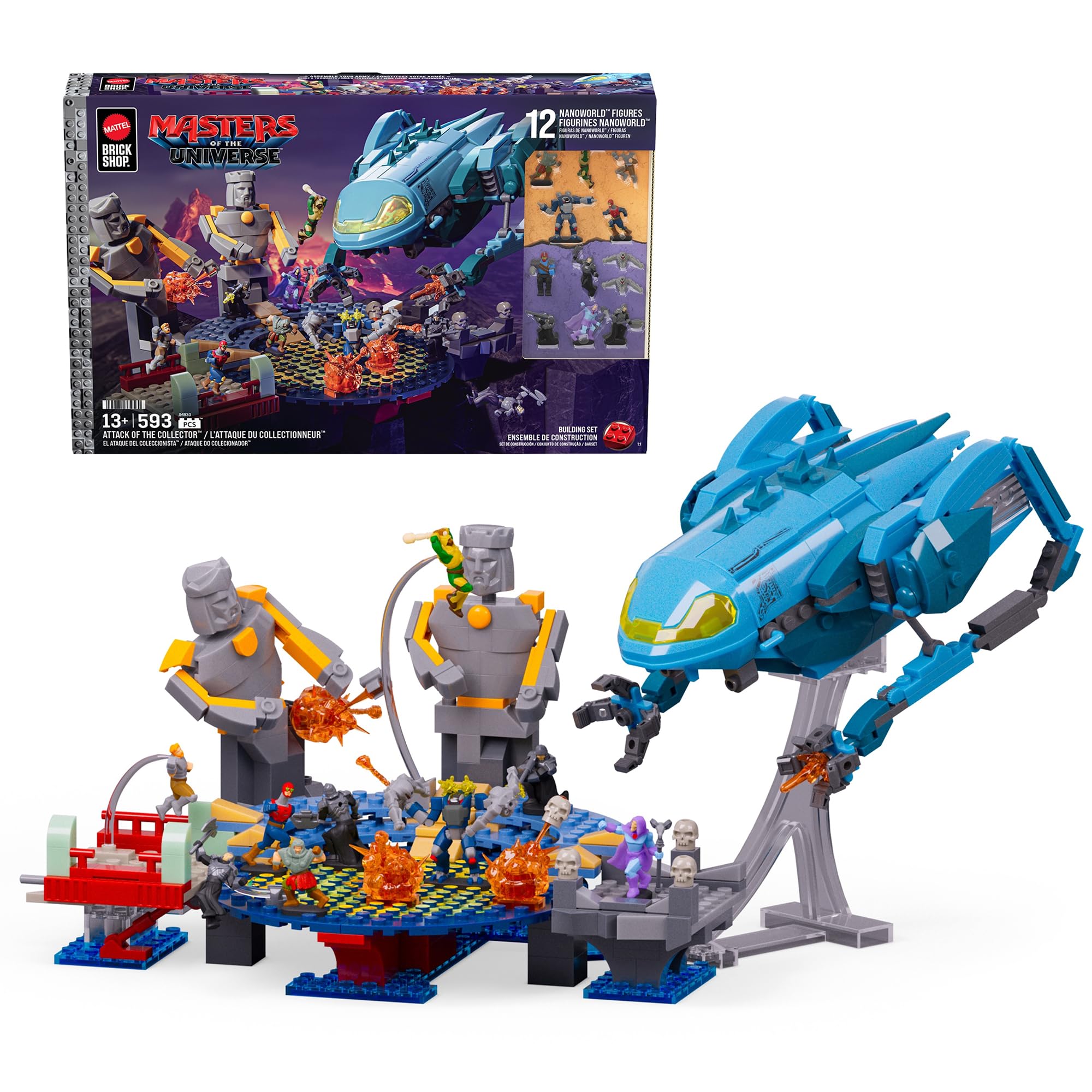 Mattel Brick Shop MOTU Project First Ones Frog | Amazon.com.br