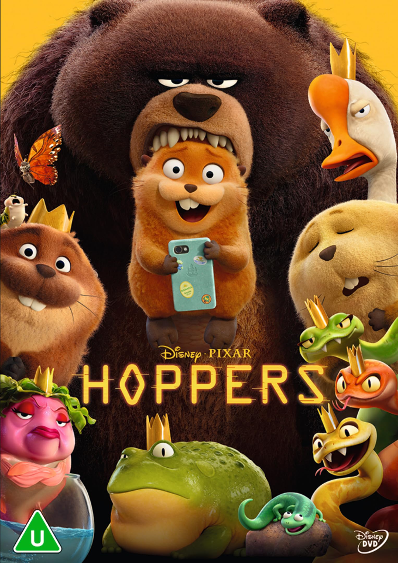 Disney Pixar's Hoppers DVD