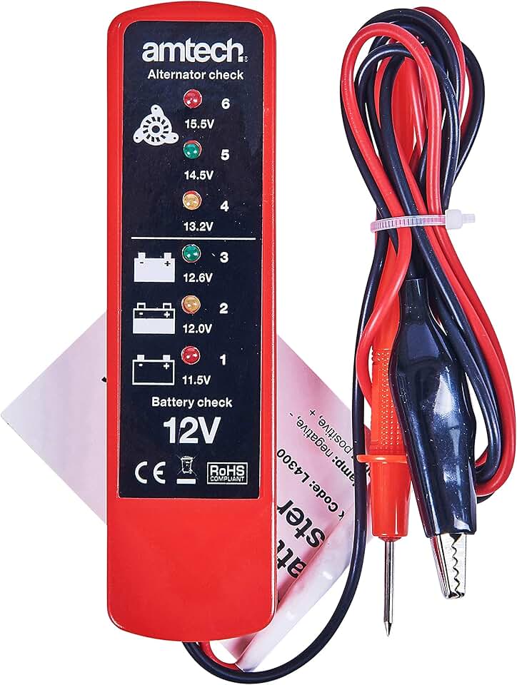 Automotive Battery Testers Amazon.co.uk