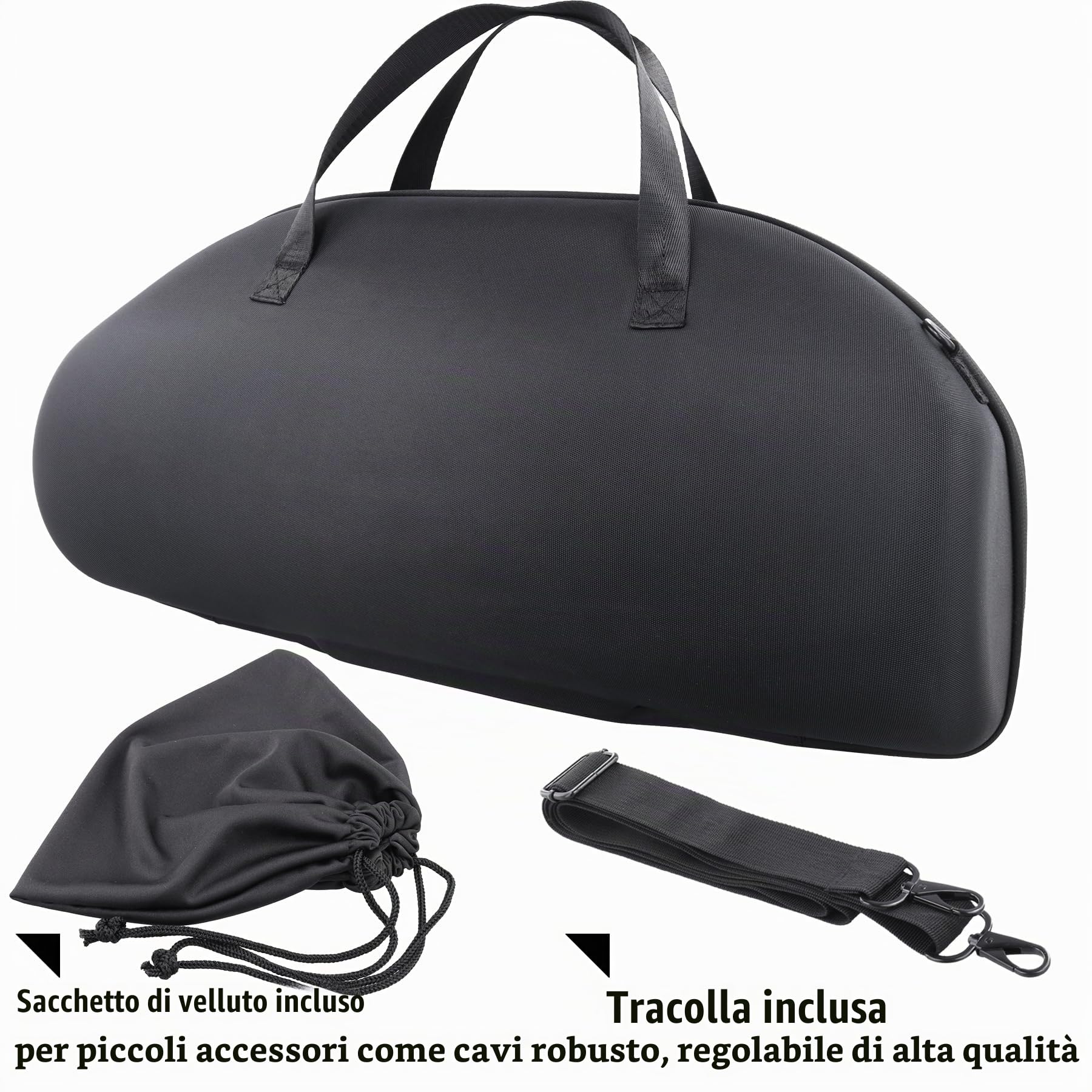 co2CREA Borsa per JBL Boombox 3/2 Altoparlante Bluetooth Portatile