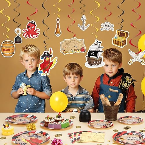 Miniatura 86 de Remolino colgante para fiesta de dinosaurios para niñas, 20 piezas, decoraciones de fiesta de cumpleaños de dinosaurios para niños, baby shower