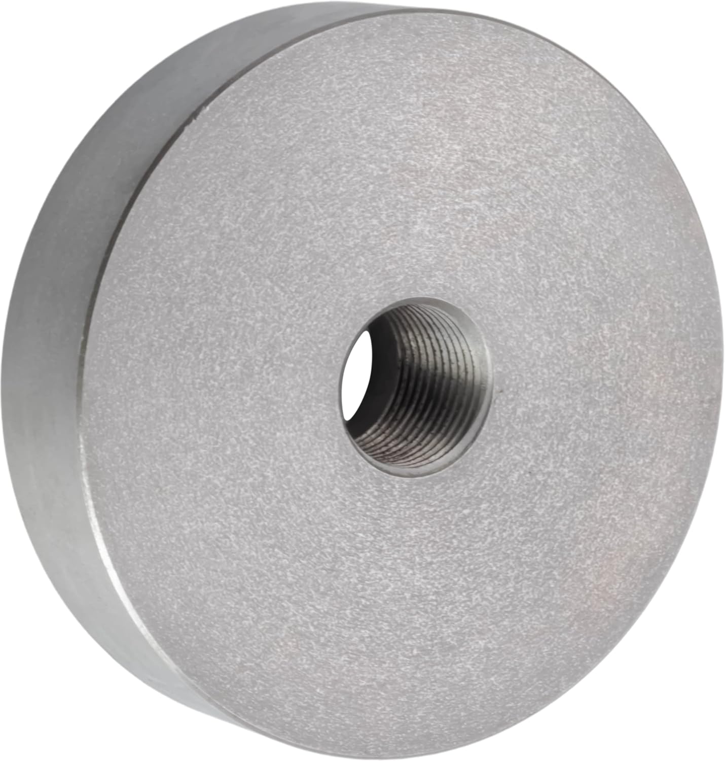 CME Semi-Finished 6" 1 1/2"-8 Threaded Lathe Chuck Back Plate, For CME Adjustable-Structure Lathe Chucks