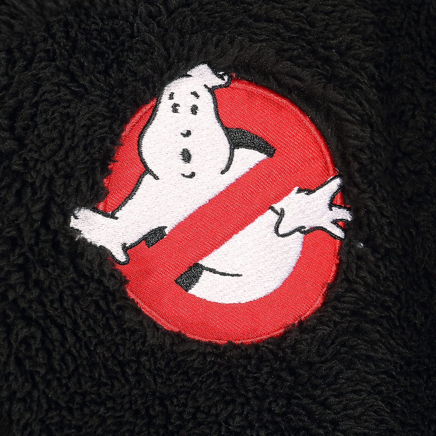 Heroes Inc Ghostbusters Logo Bademantel schwarz