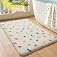 Color&Geometry Soft Bathroom Rugs,Bath Mats for Bathroom Non Slip,Absorbent Microfiber Bath Mat Washable,Cute Bath Mat Aesthe
