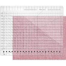 Slotted Quilting Ruler 17-3/4" x 22" - XL Non-Slip Acrylic Sewing Ruler