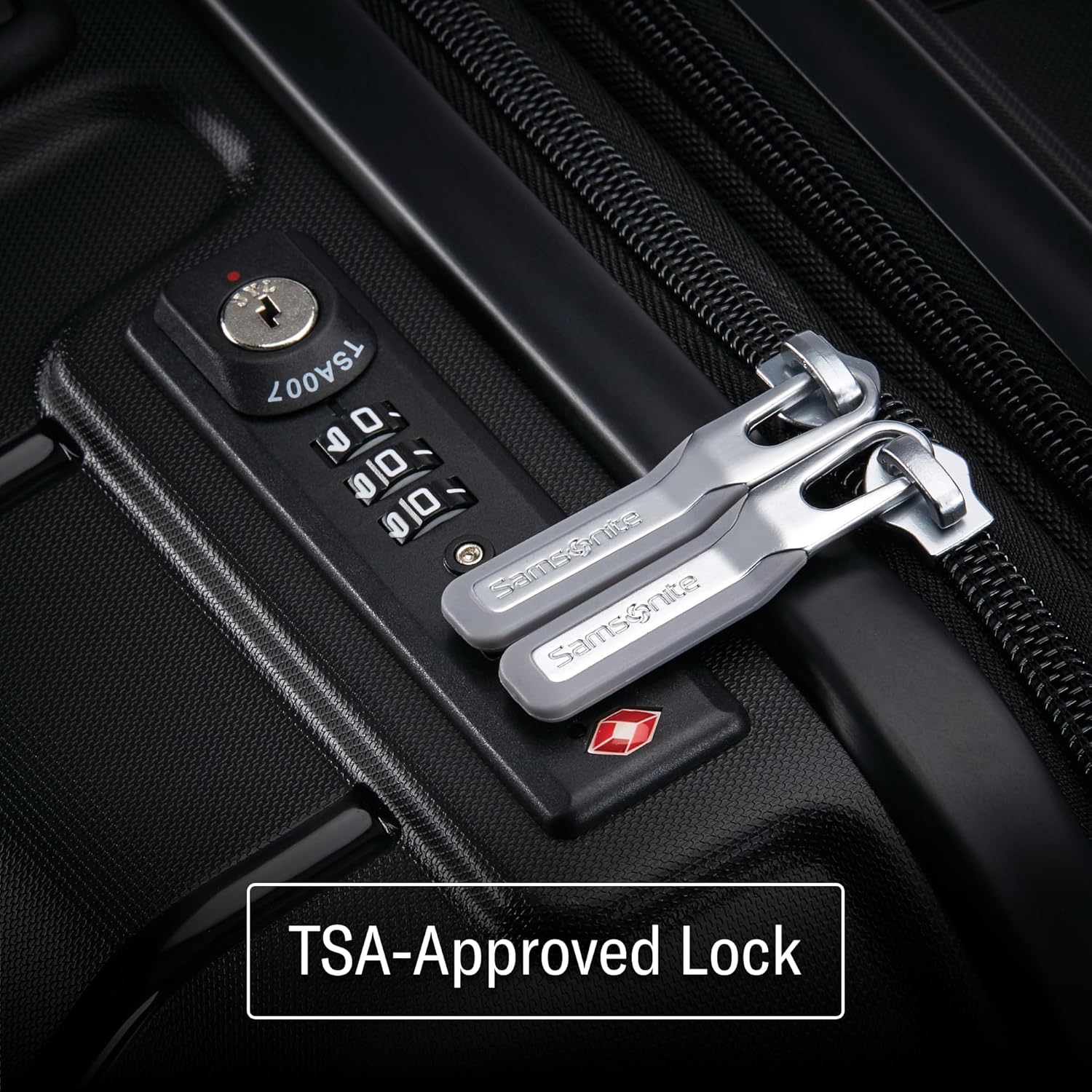 Samsonite Freeform 2-Piece Luggage Set - Carry-On and Large Checked Bag with Dual Spinner Wheels - Sturdy Polypropylene Hardshell - TSA-Approved Lock, Airline-Compatible -... 6 Samsonite Freeform 2-Piece Luggage Set - Carry-On and Large Checked Bag with Dual Spinner Wheels - Sturdy Polypropylene Hardshell - TSA-Approved Lock, Airline-Compatible -... - Image 6