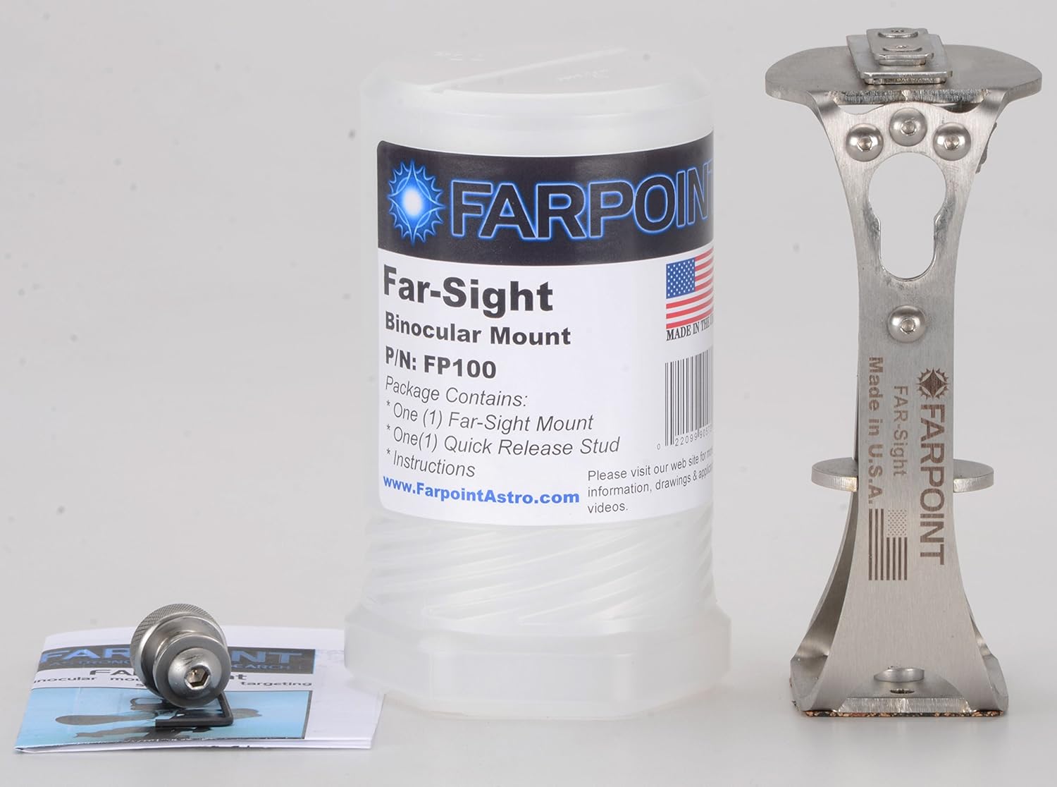 Universal Binocular Mount (UBM) with Far-Sight. Standard Parallelogram with 12 Pound Capacity.