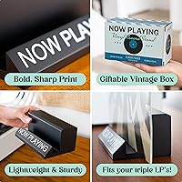 Vista 5 de Soporte para discos de vinilo Now Playing