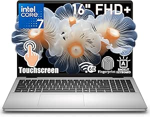 Dell 16-Inch Touchscreen Laptop with Intel Core i7, 32GB RAM, 1TB SSD, Windows 11 Home