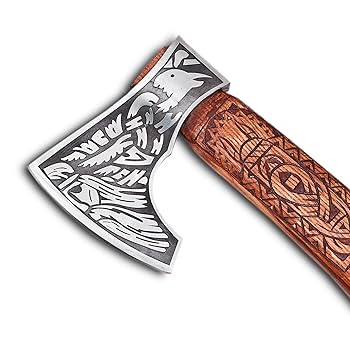 Viking Axe バイキングの斧 Amazon.com : Viking Tools Axes,Functional Axe, Bushcraft Axe