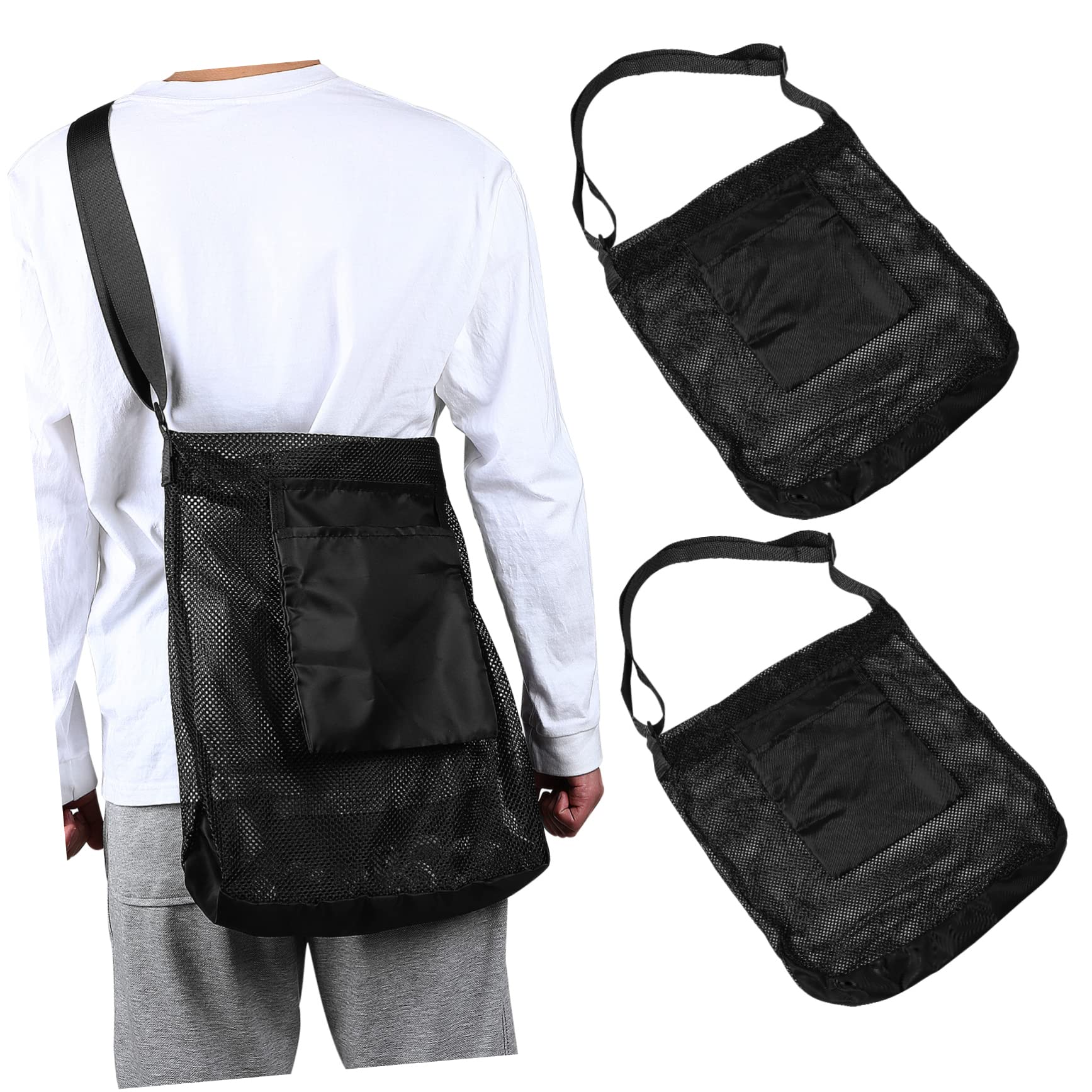 2piezas Bolsa Para De Malla Transpirable Bolsas Para Recolección De Hongos Con Correa Hombro Para Recolectar Al Aire