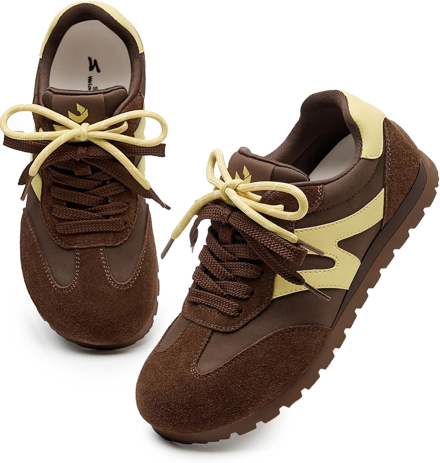 somiliss Wide Toe Box Shoes for Women Comfortable Arch Support Fashion Sneakers Breathable Casual Women's Walking Shoes Non Slip Office Classic Shoes