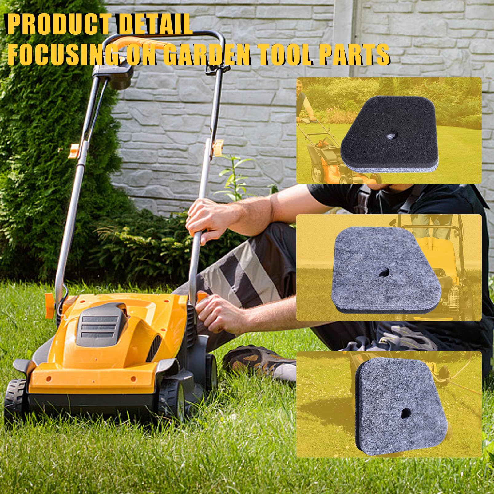 Kit Filtro Aria E Bobina Accensione Per Decespugliatori Stihl FS90R KM110R