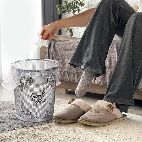 Miniatura 6 de WUWEOT 500 bolsas para camisetas de agradecimiento, bolsas de plástico para comestibles, 15 bolsas de transporte de tamaño supermercado con asa para