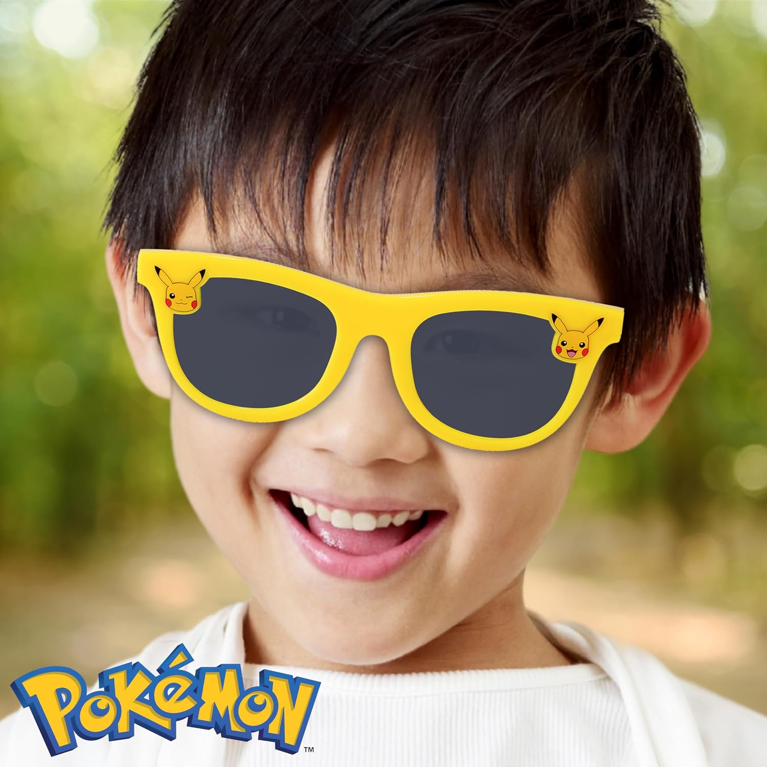 ARKAID Pokémon Sunglasses for Kids | Pikachu, Pokéball, & Sports Wrap Styles | UV400 | One Size Fits Most