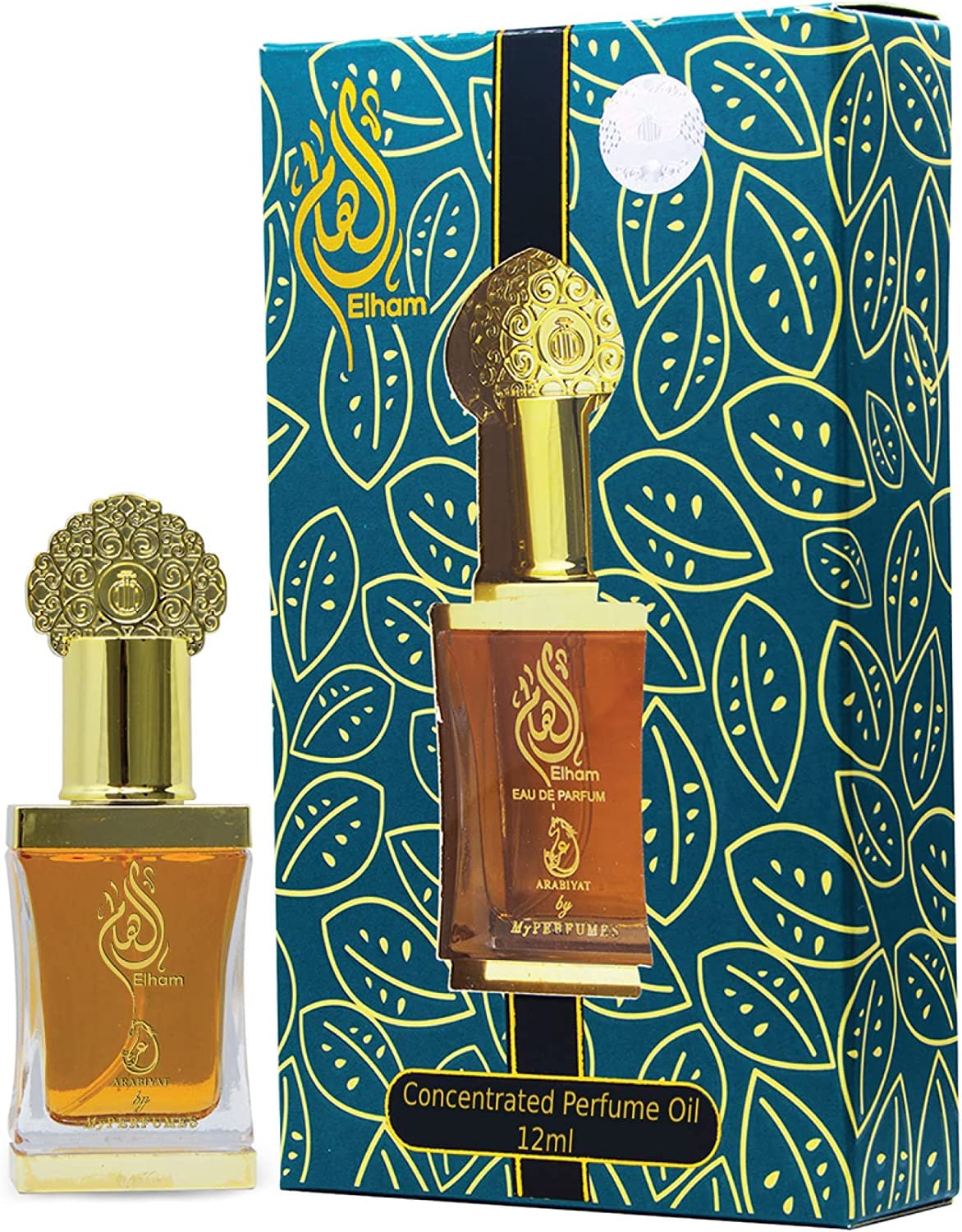 ELHAM from ARABIYAT, Non Alcoholic Concentrated Perfume Oil or Attar for Unisex, 12 ml