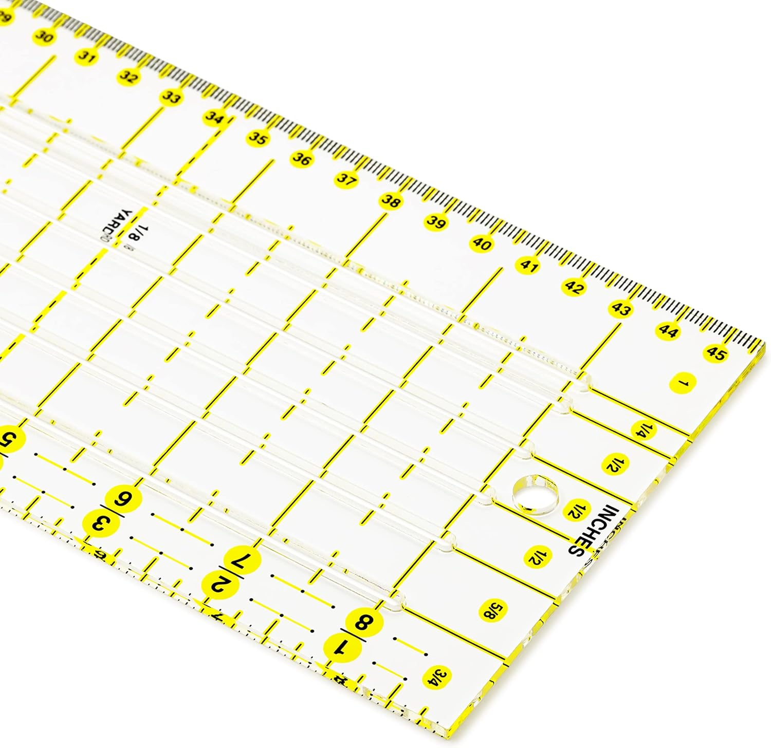 Dritz Measure & Mark Ruler, Clear