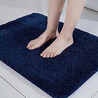 Vista 21 de COSY HOMEER Alfombras extra gruesas para el baño, tapetes de baño antideslizantes, tapete de felpa suave, peludo y 100% micro poliéster, tapete