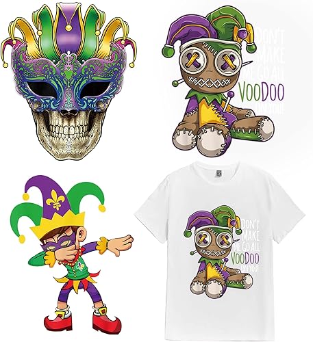 Tintnut Calcomanías de hierro para camisetas de San Patricio 22 hojas de trébol verde para planchar para ropa bricolaje trébol adhesivo para