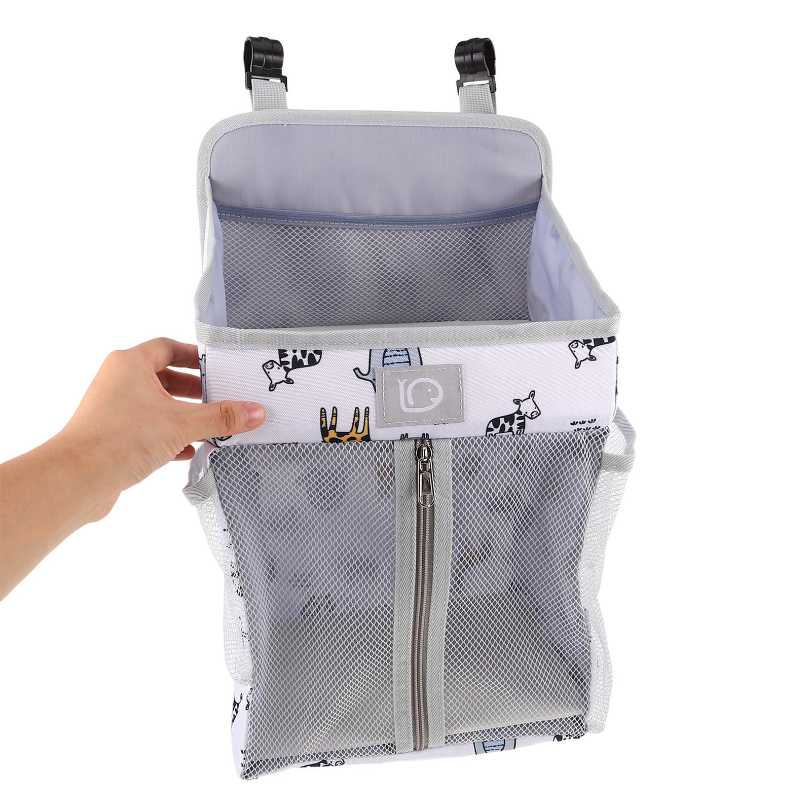 Organizador de Pañales de Poliéster para con Múltiples Bolsillos, Diseño Portátil y Adecuado para Uso y