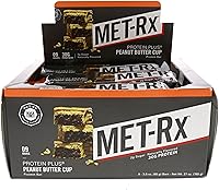 Vista 10 de MET-Rx Big 100 barras de proteínas colosales, Blueberry Cobbler, barras de reemplazo de comidas, 4