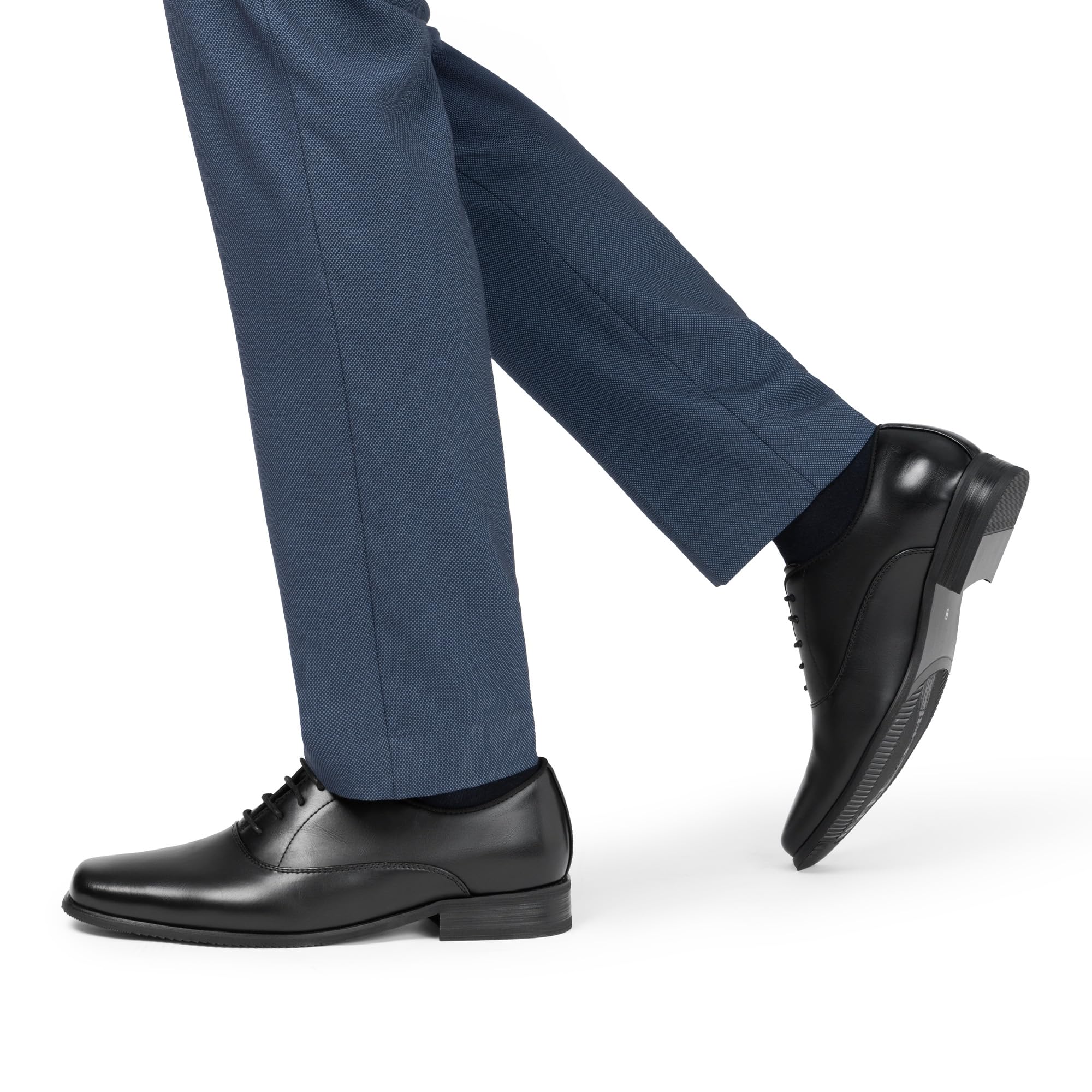 Bruno Marc Scarpe Oxford Uomo Eleganti con Lacci, Punta Liscia E Suola Morbida, per Business Cerimonie
